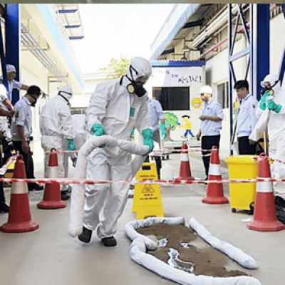 Giải Pháp Ứng Phó Xử Lý Dầu/Hóa Chất Tràn Đổ